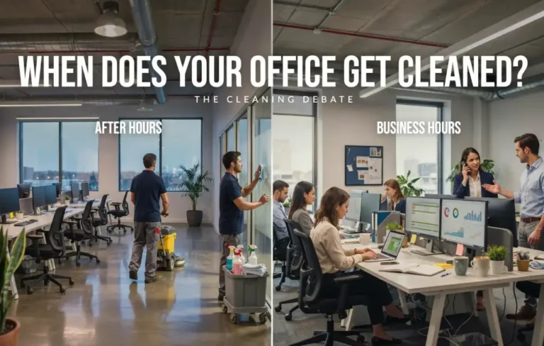 Office Cleaning After Hours vs. During Business Hours